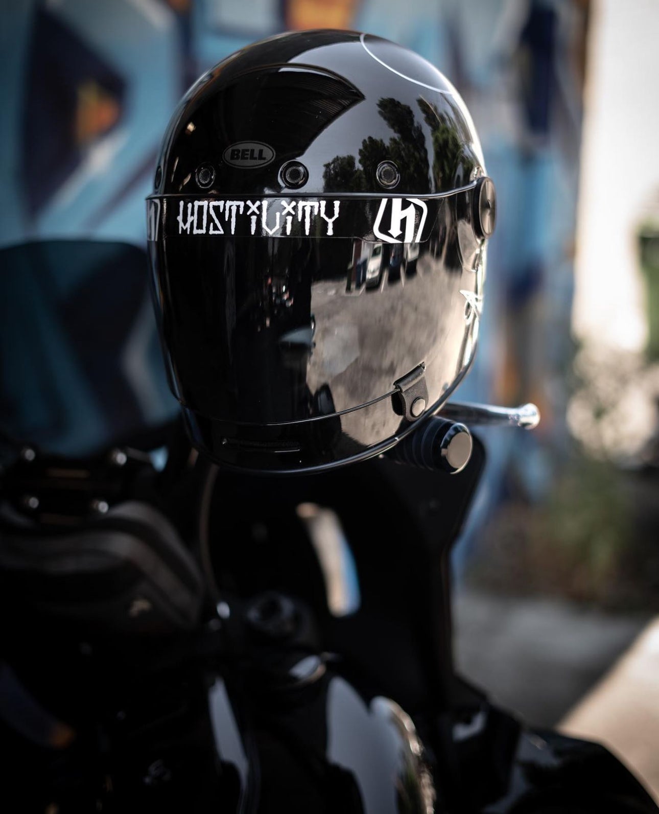 bike helmet visor attachment warning Helmet Visor Decal – Hostility Clothing