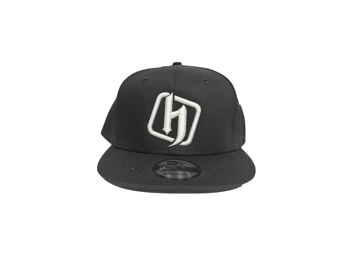 Black H Block Snapback