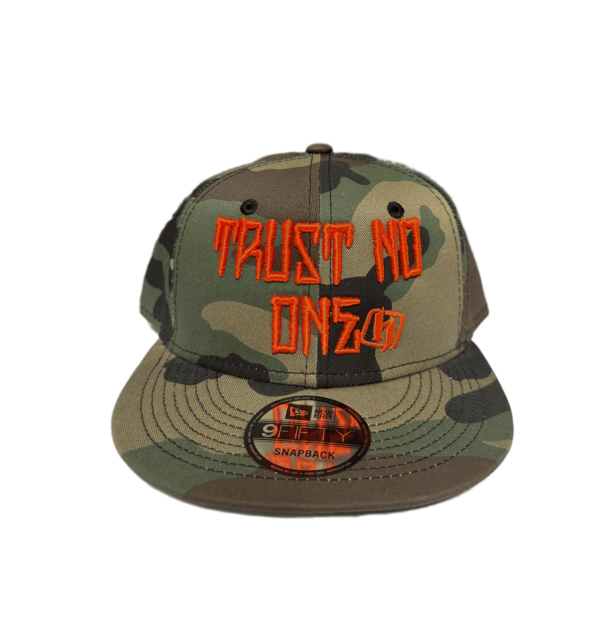 Trust No One Camo/Orange
