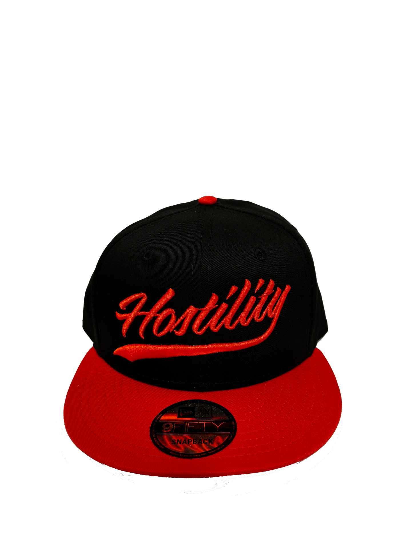 Baseball Snapback - Black/Orange