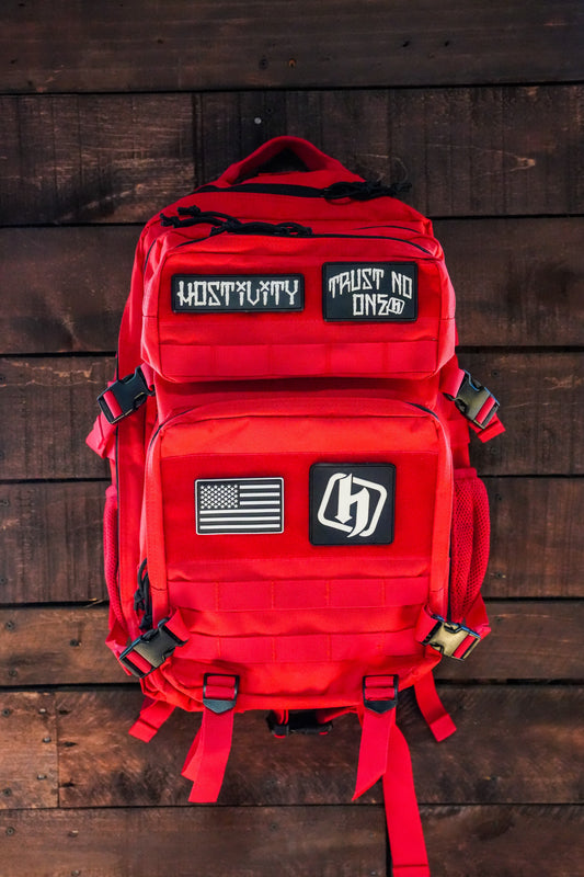 Utility Backpack - Red