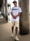 You work too much Tee— White