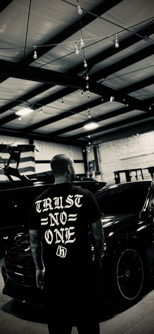 Trust No One Blasted T-Shirt