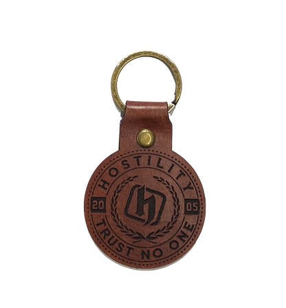 Leather Keychain • Brown