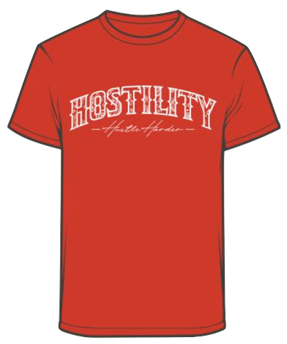 Hustle Harder T-Shirt • Red
