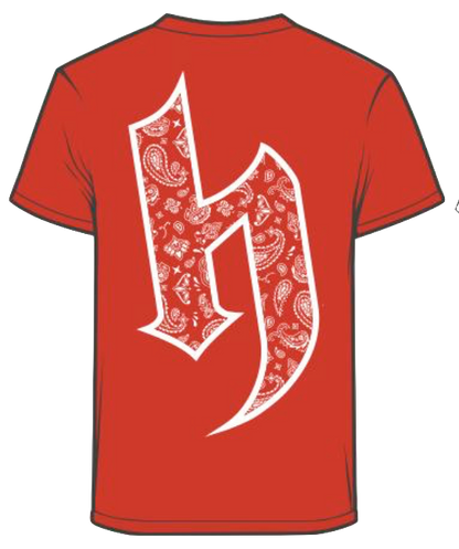Hustle Harder T-Shirt • Red