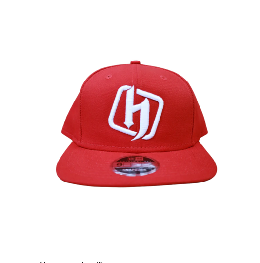 Red/White H Block Hat