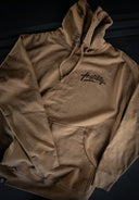 Trust No One Hoodie - Saddle Brown